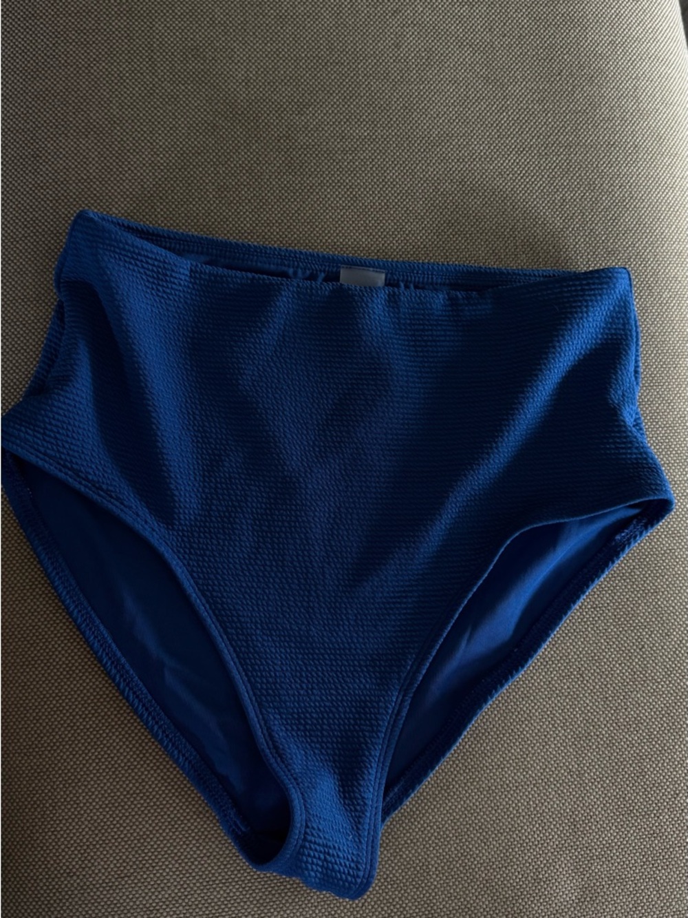 Old Navy Royal Blue High-Waist Women's Swim Bottom